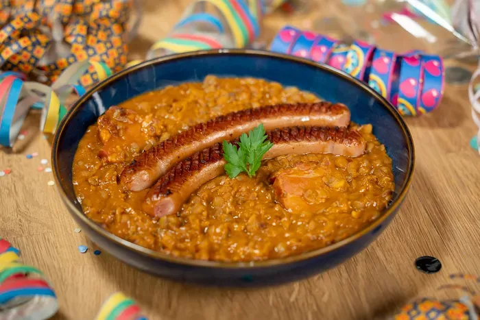 A lencsefőzelék kedvelt újévi fogás