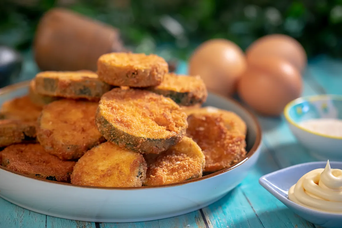 Rántott cukkini /Fotó: Mindmegette