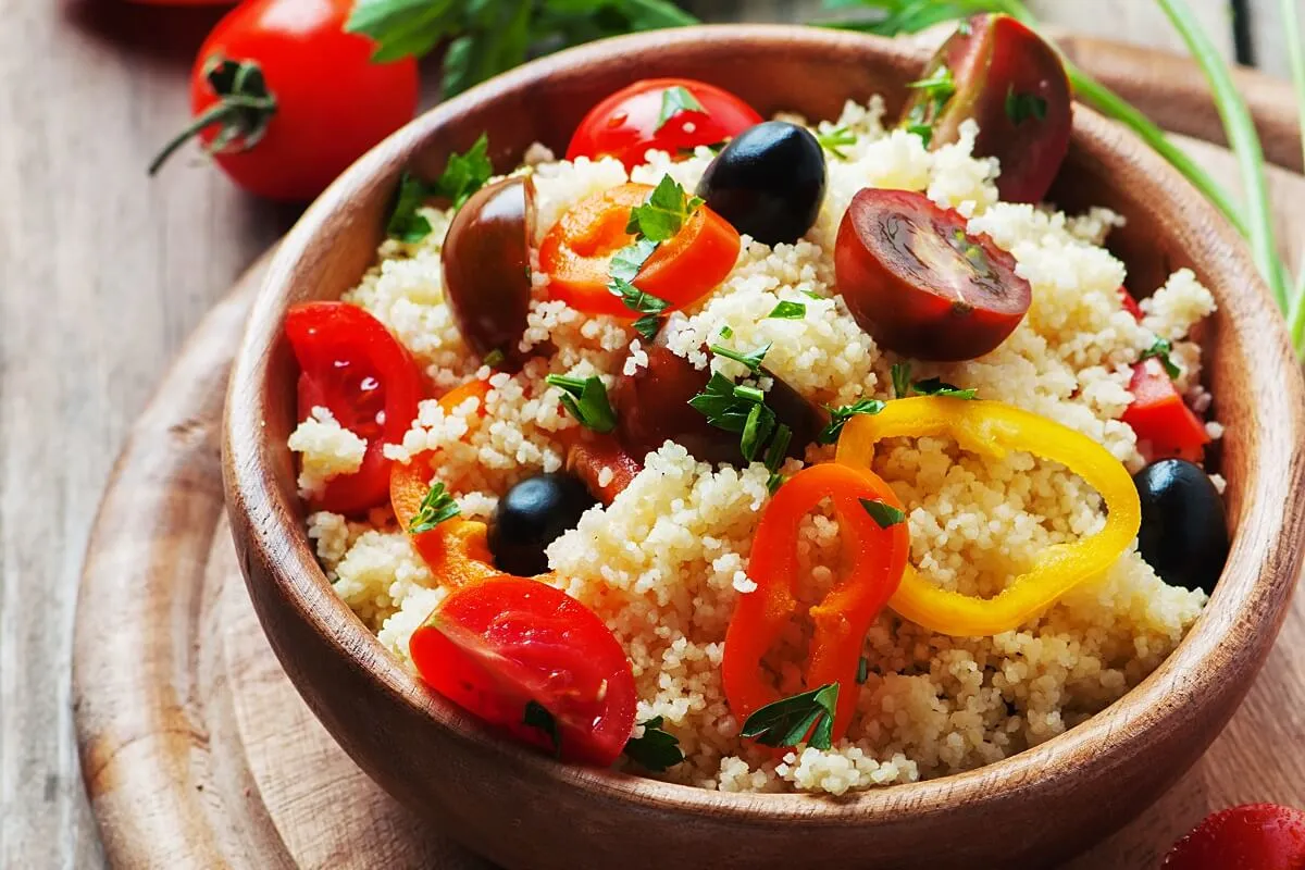 Paradicsomos kuszkuszsaláta /Fotó: Shutterstock