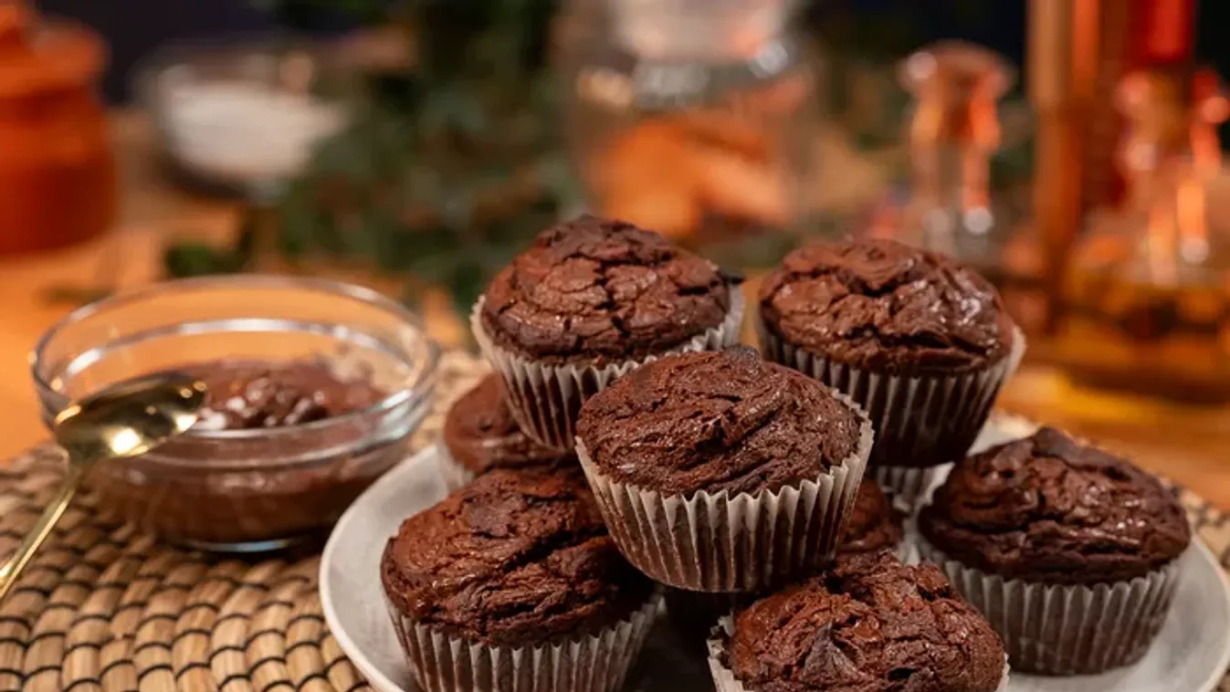 Egyszerű nutellás muffin