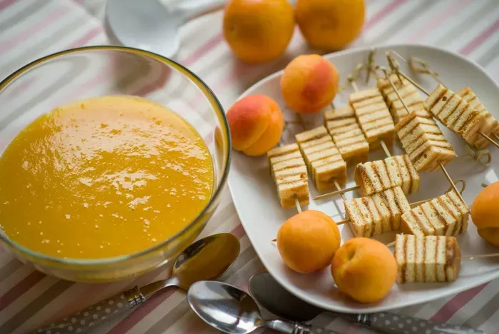 Sárgabarack-krémleves