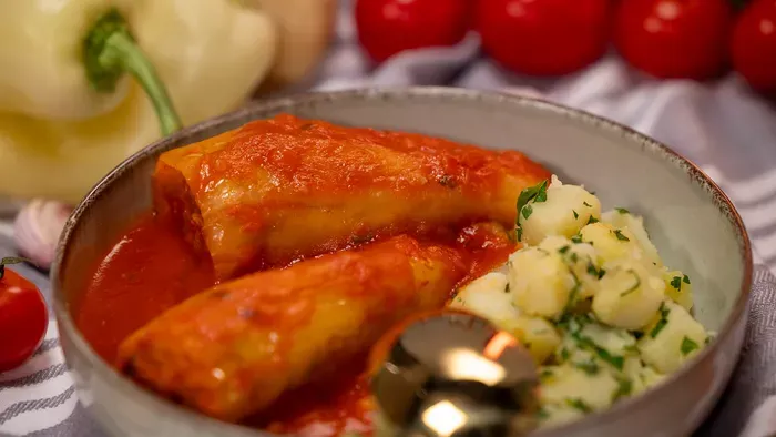 Retro töltött paprika