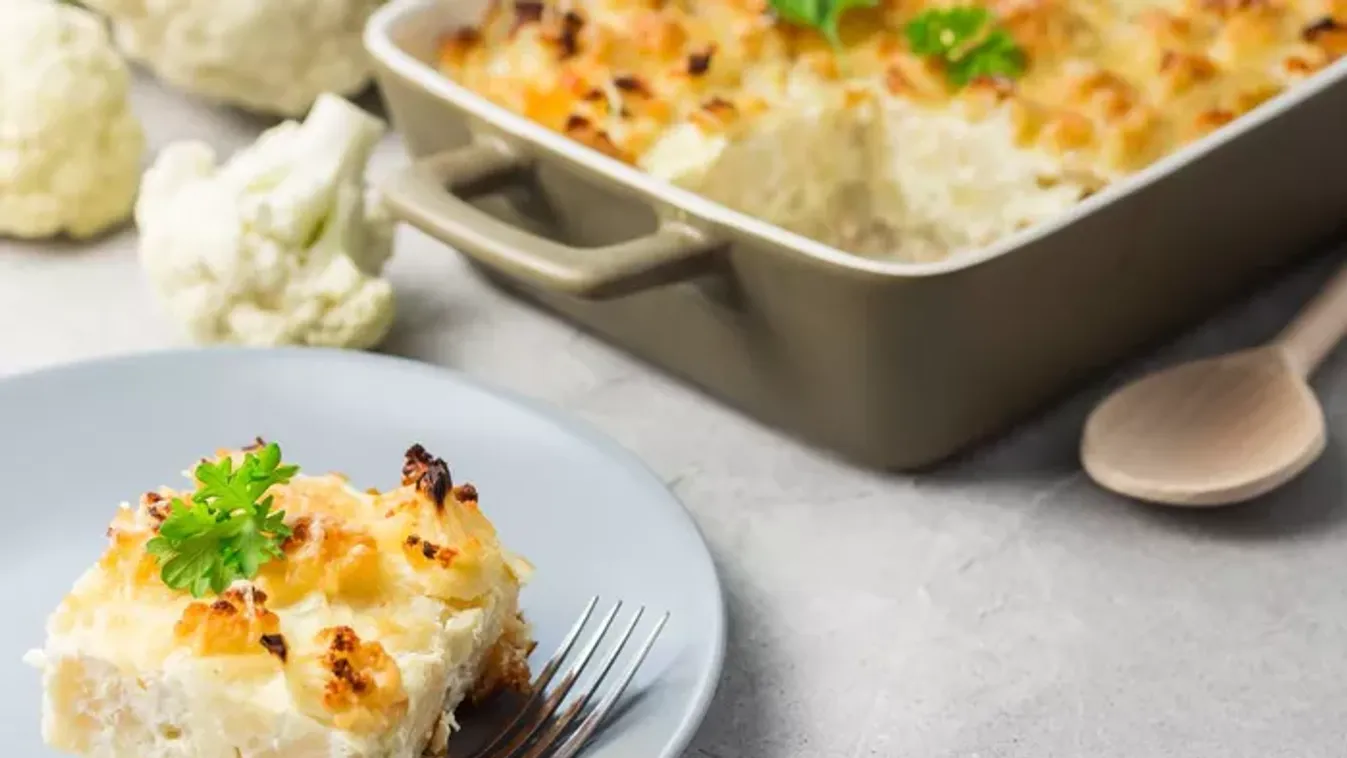 Rakott karfiol hús nélkül recept