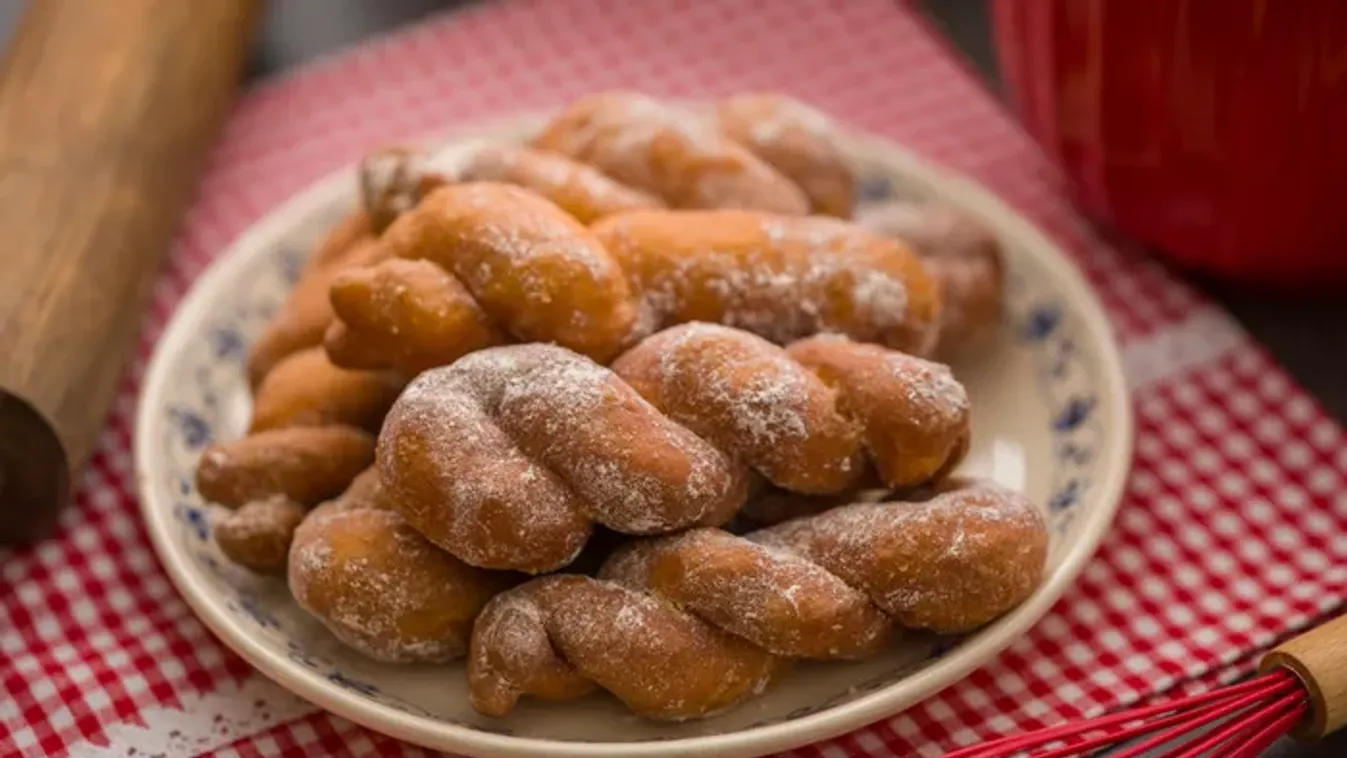 Koreai csavart fánk recept