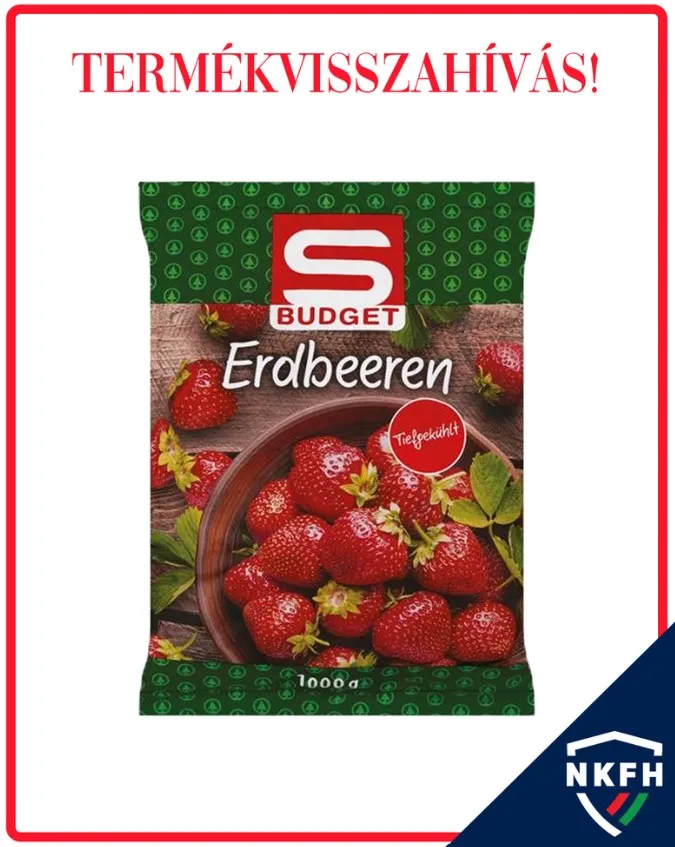 A gyorsfagyasztott szamócát érinti a termékvisszahívás 