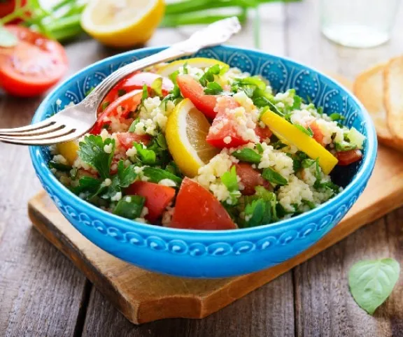 Petrezselymes bulgursaláta