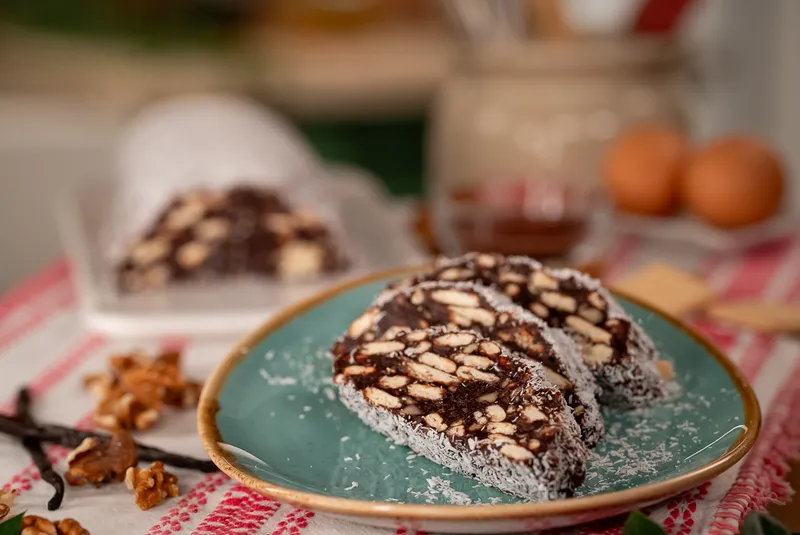 Eredeti kekszszalámi