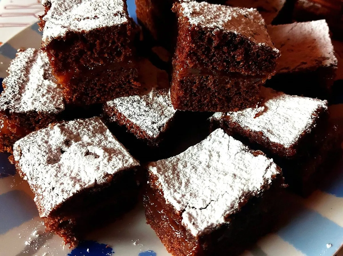 Bögrés kakaós süti