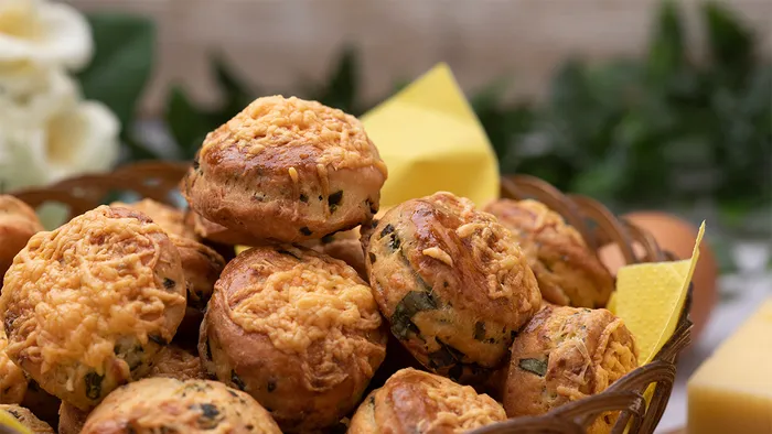 Medvehagymás pogácsa