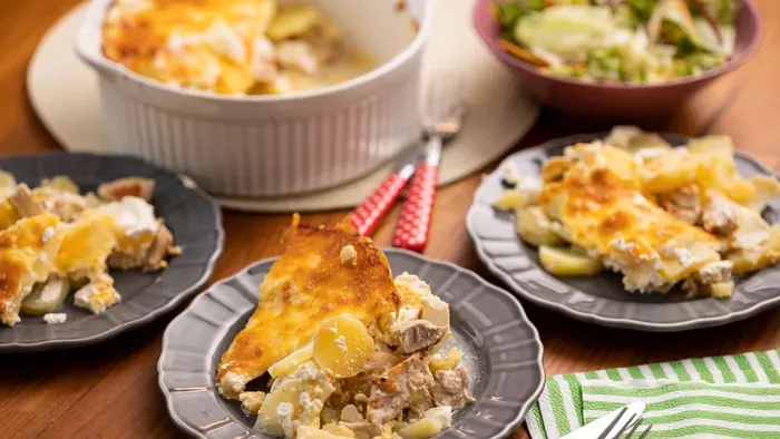 Csirkés rakott krumpli 