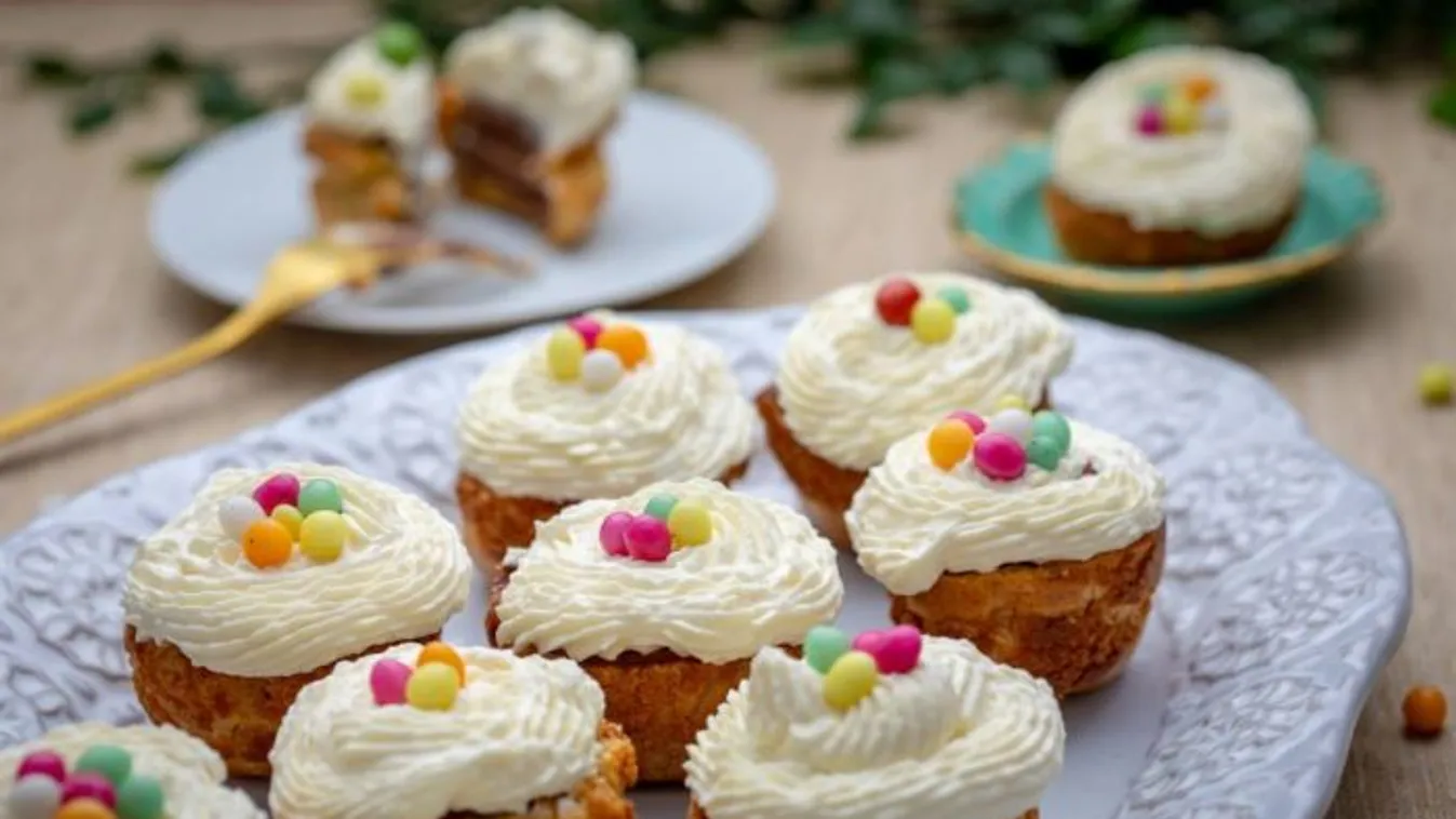 Csokikrémes choux 