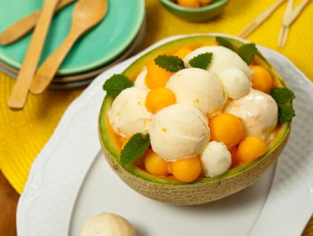 Sárgadinnyefagylalt