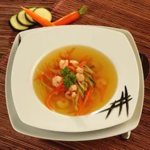 Zöldséges rákleves