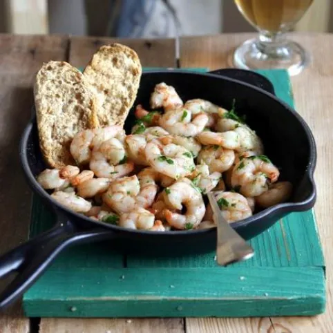 Garnéla pirítóssal