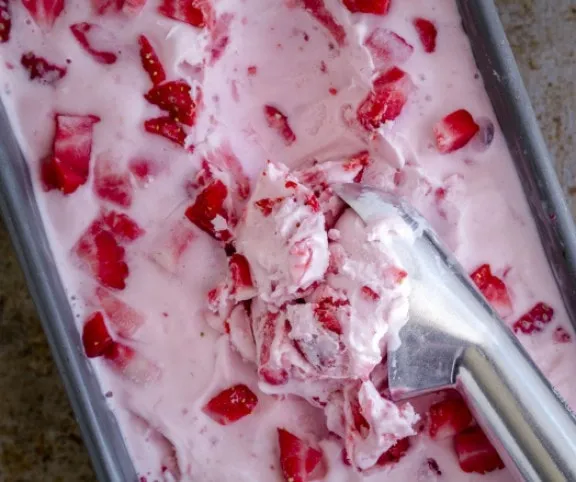 Epres joghurtfagyi gép nélkül