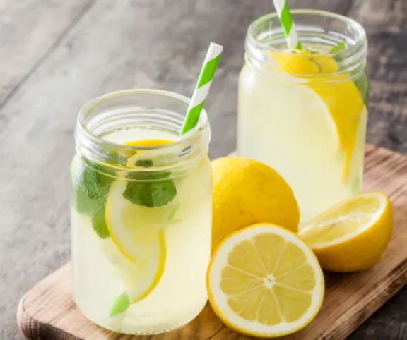 citromos mentás limonádé