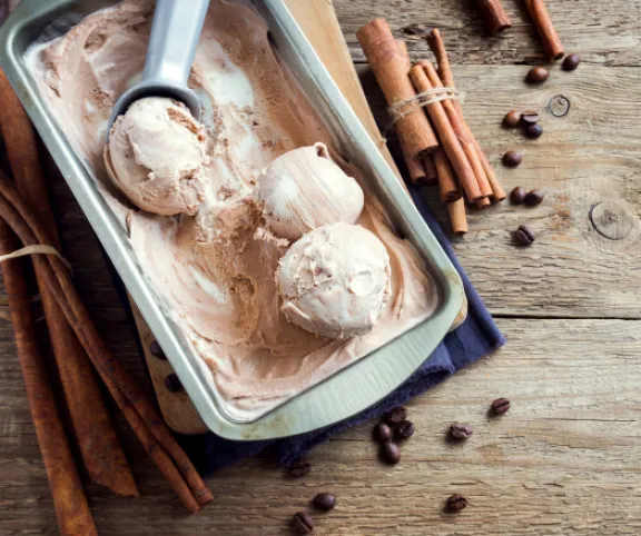 Fahéjas-kávés csokifagyi&nbsp;