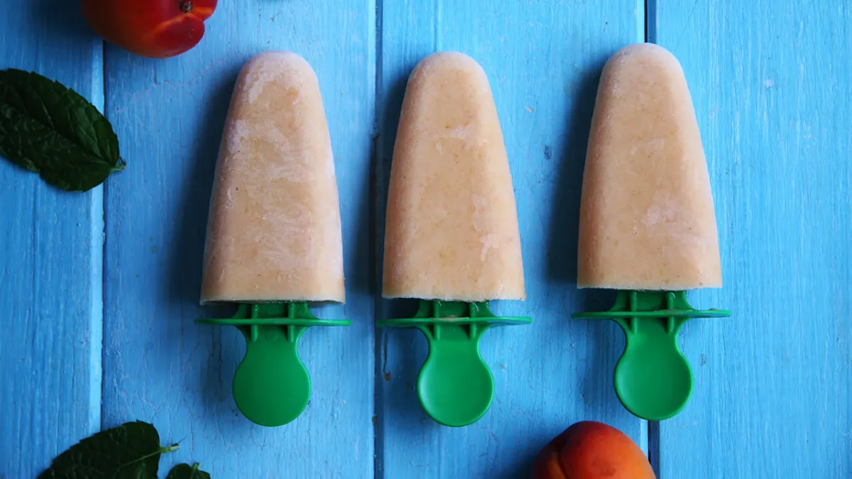 Barackos fagyi recept