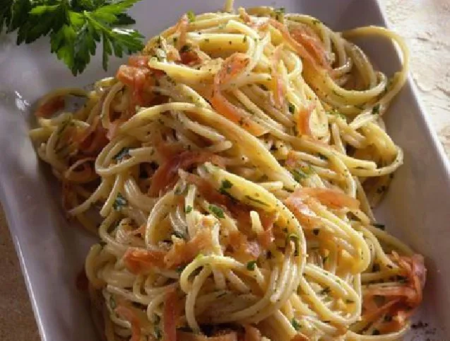 Spagetti carbonara IV.