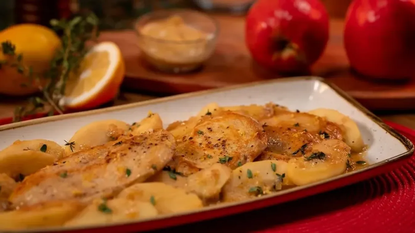 Ha már unod a sült csirkét: a legfinomabb almás-mustáros csirkemell