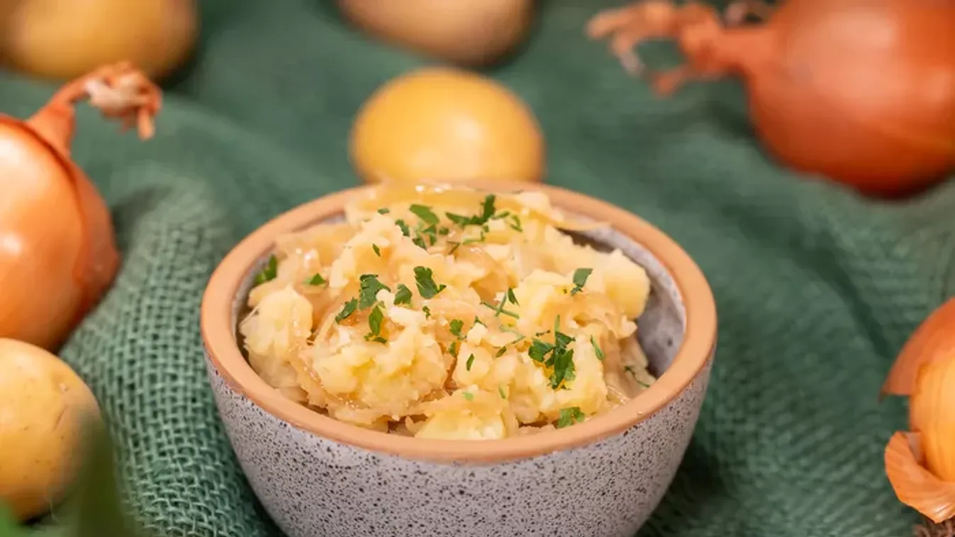 Hagymás tört burgonya