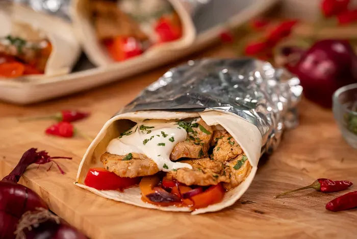 Keleties sertésszüzes tortilla