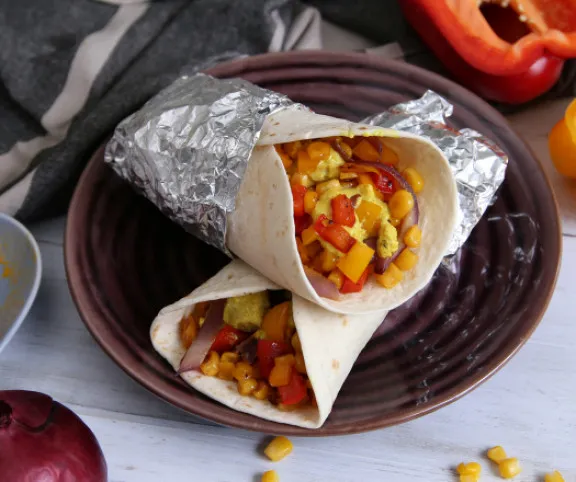 Gyorsan, mentes vacsi - Keleti fűszeres csirkés wrap 