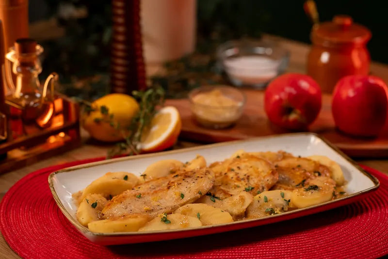 Almás-mustáros csirkemell