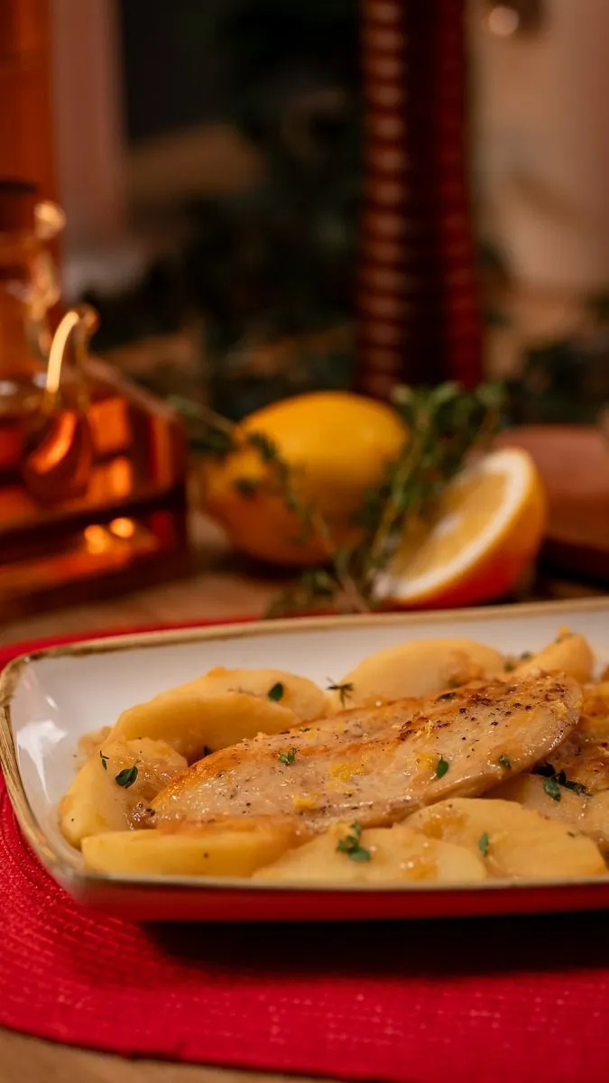 Almás-mustáros csirkemell