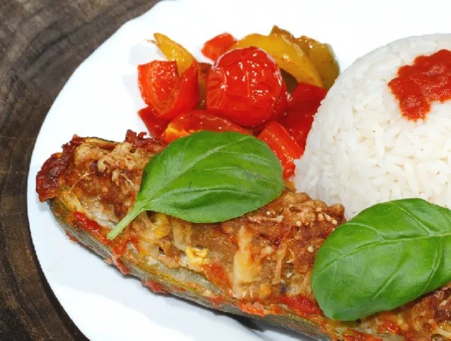 Nyári töltött cukkini