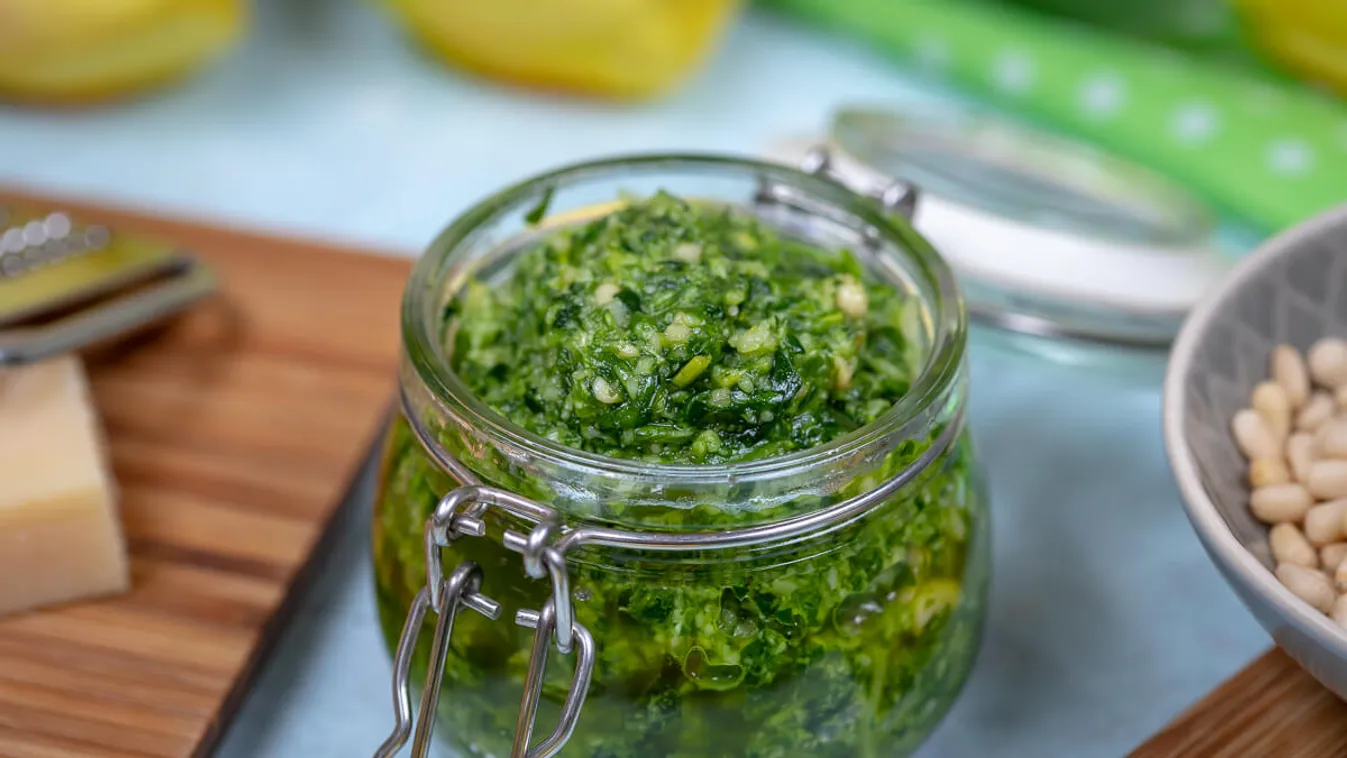 Medvehagymapesto villámgyorsan recept