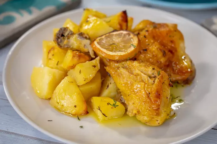 Görög citromos csirke