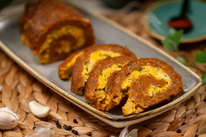 Tojással töltött fasírt