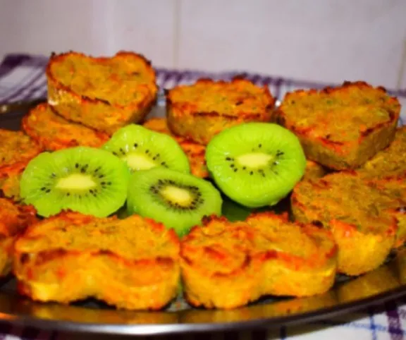 Kuszkuszos cukkinifasírt sütőben