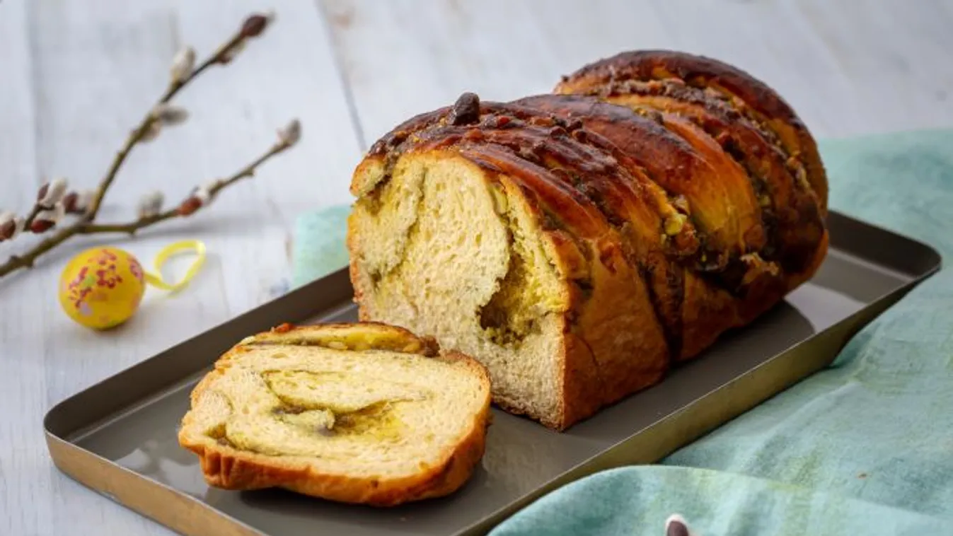Pisztáciás-narancsos babka recept