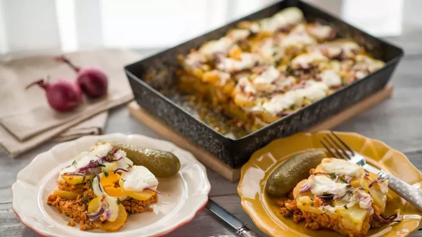 Darált húsos rakott krumpli recept