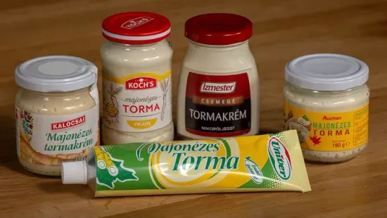 Ez a legjobb majonézes torma! A győztes nemcsak olcsó, hanem a nagy márkákat is lekörözte