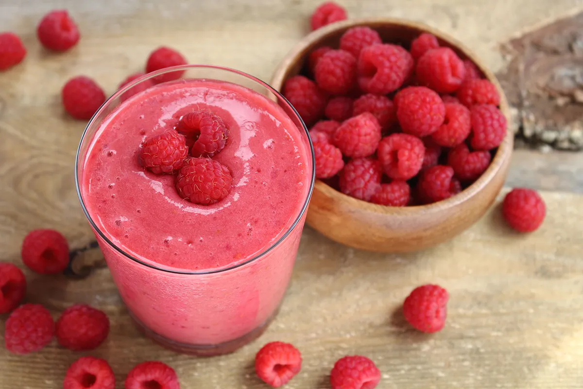 Málnás smoothie /Fotó: Shutterstock