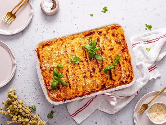 Zöldséges lasagne