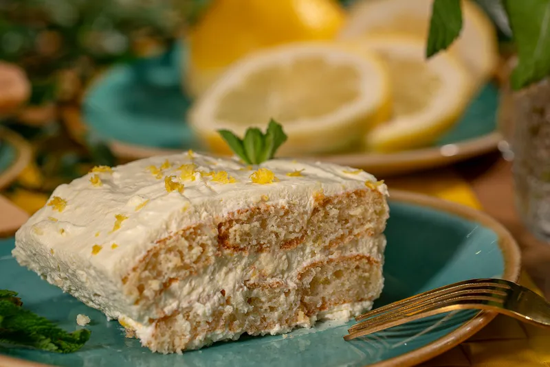 Gluténmentes citromos tiramisu házi készítésű babapiskótával  