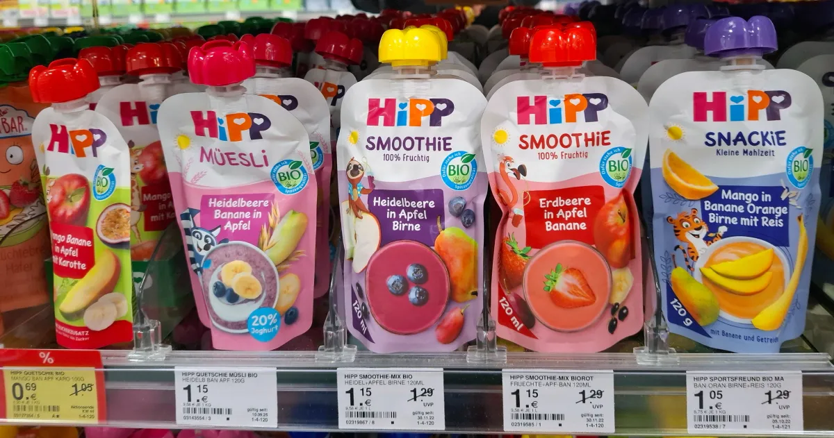 A bébiételt a zsarolók állítólag patkányméreggel szennyezték (A kép csak illusztráció)