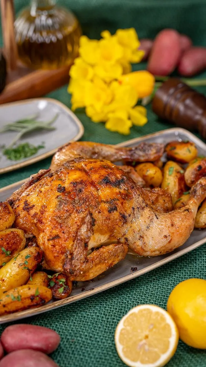 Fűszervajas grillcsirke