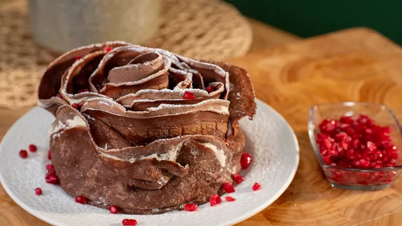 Rózsapalacsinta recept