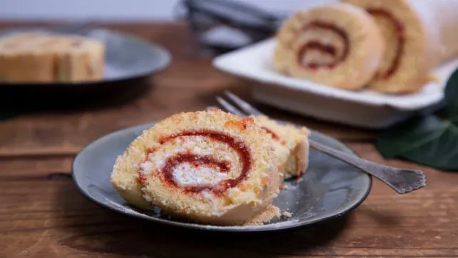 Gluténmentes piskótatekercs receptje