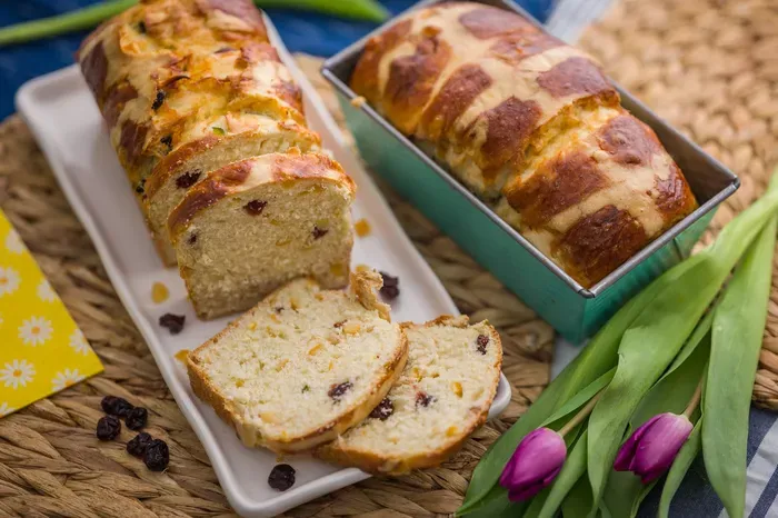 Keresztes narancsos húsvéti kalács receptje