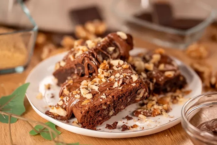 Nutellás brownie