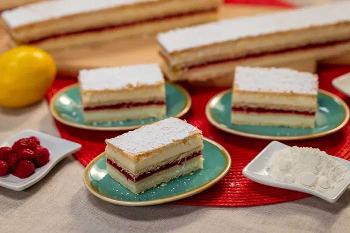 Citromos mimóza szelet