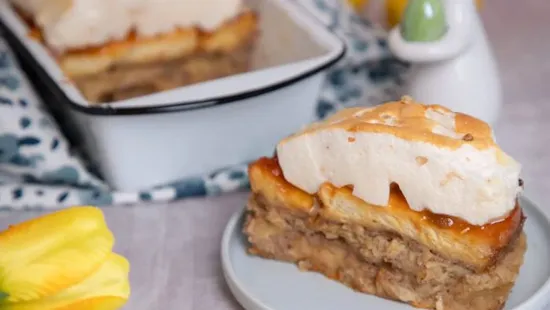 A legfinomabb húsvéti maradékmentő: máglyarakás kalácsból