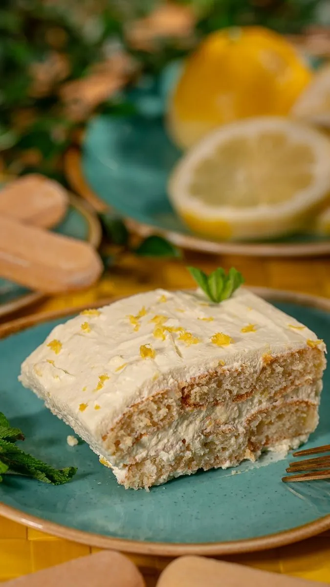 Gluténmentes citromos tiramisu