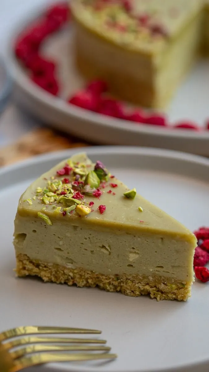 Pisztáciás sajttorta
